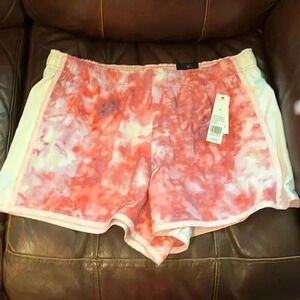 🆕 Zelos Peach Colored Tye Die Shorts Size XL